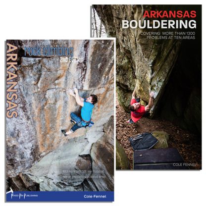The Complete Arkansas Bundle. Rock Climbing Arkanas 2nd Edition and Arkansas Bouldering.